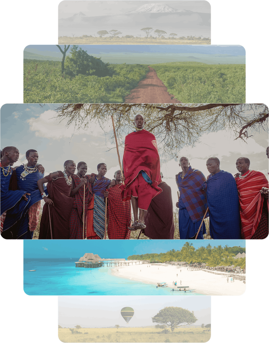 Tanzania safari landscape chosen for the planning section