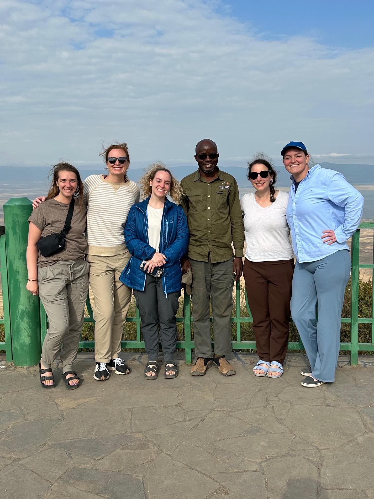 Chatama Safaris guests with their guide